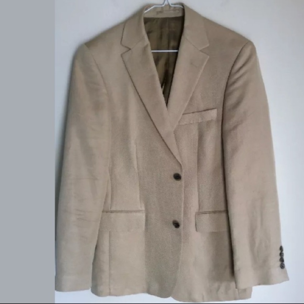 Sarar Carmel LINEN  and SILK PANAMA Jacket 38R